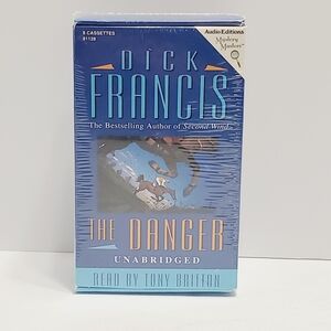 NEW The Danger Cassette Audio Book By Dick Francis Unabridged 8 Cassettes